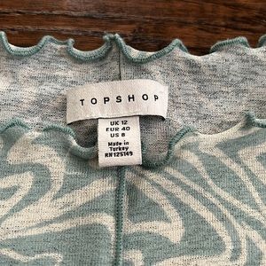 TOPSHOP WOMENS TRENDY Long-sleeve Mesh Blouse 🧡